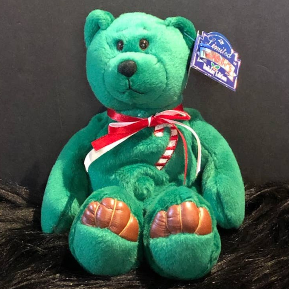 Sugar Cane Vintage Limited Treasures 1998 Holiday Edition‎ Bear~~RETIRED~IOB